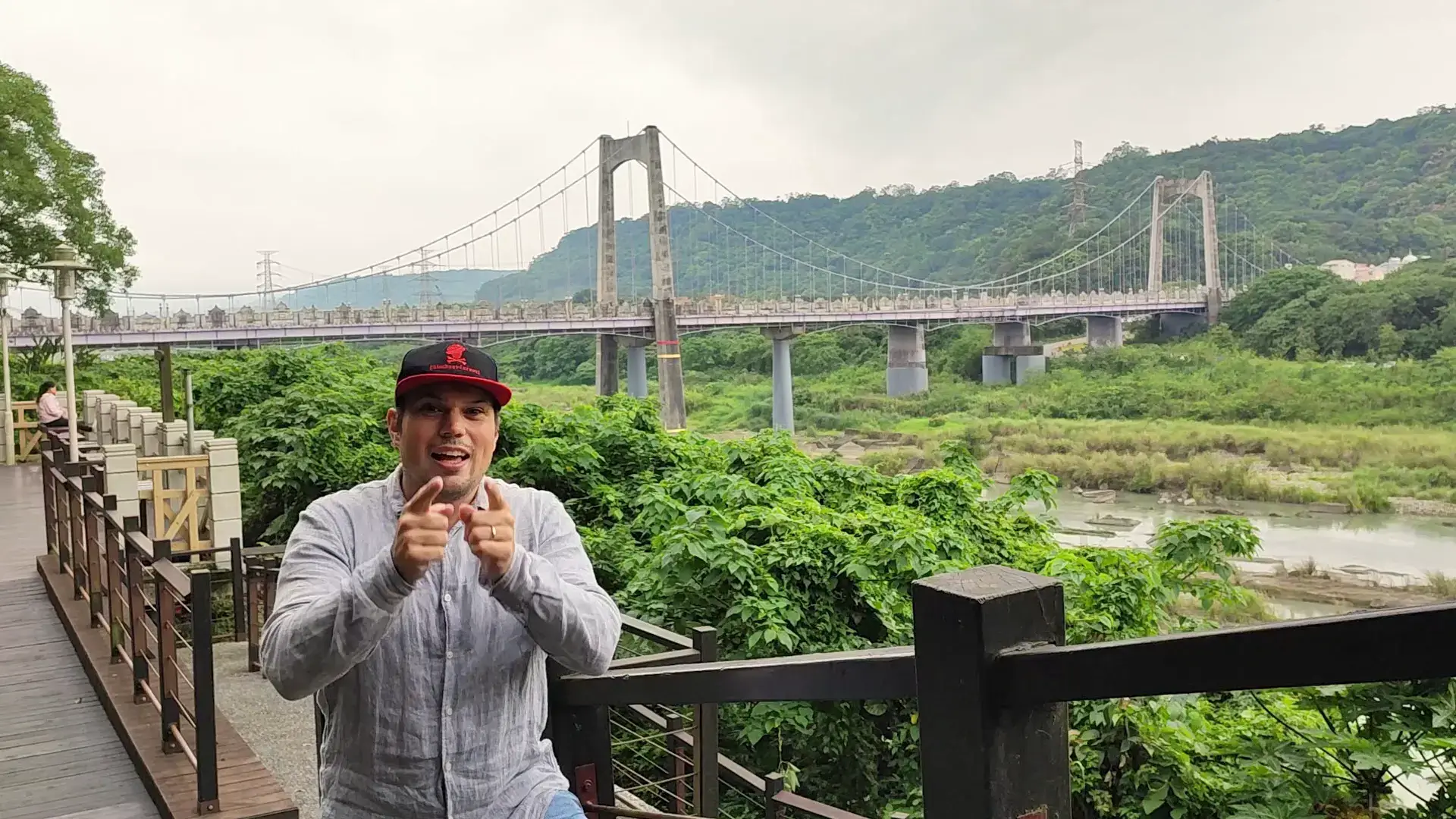 Travel Vlogger Ferdinand in Daxi, Taiwan