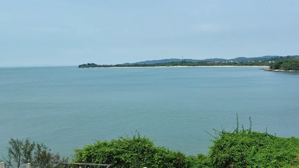 North coast of Kinmen, Taiwan view towards China