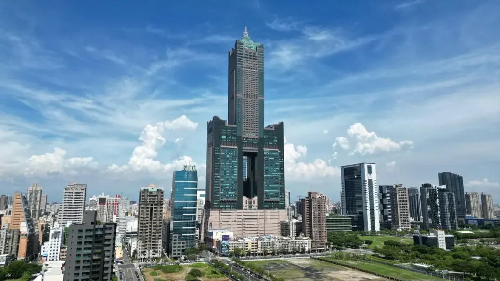 The 85 Sky Tower in Kaohsiung Taiwan