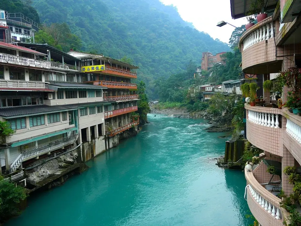 Wulai Hot Spring Picture of the River whe traveling im Taiwan