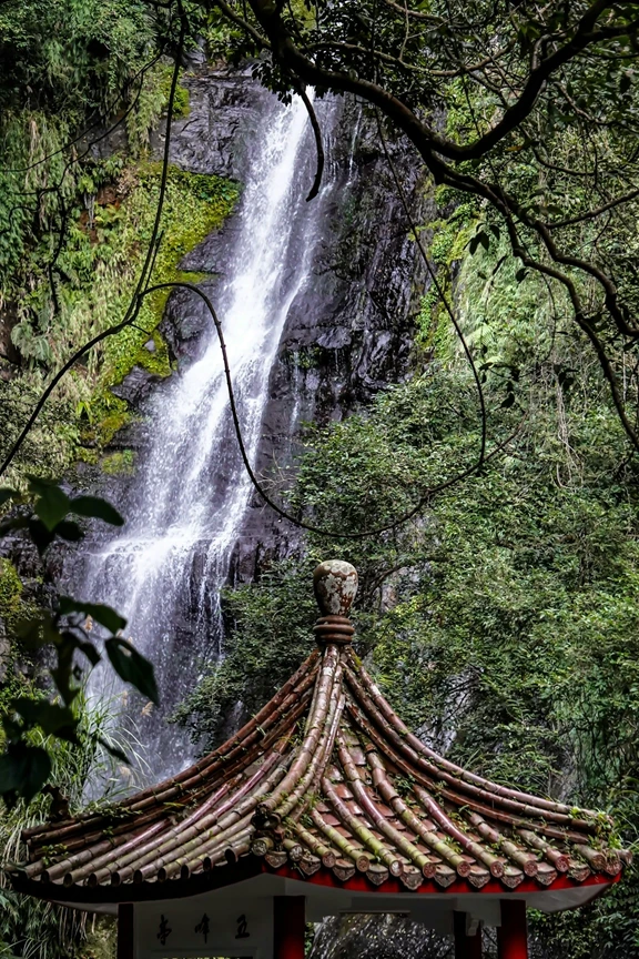 Wufengqi Waterfalls in Yilan County, Taiwan