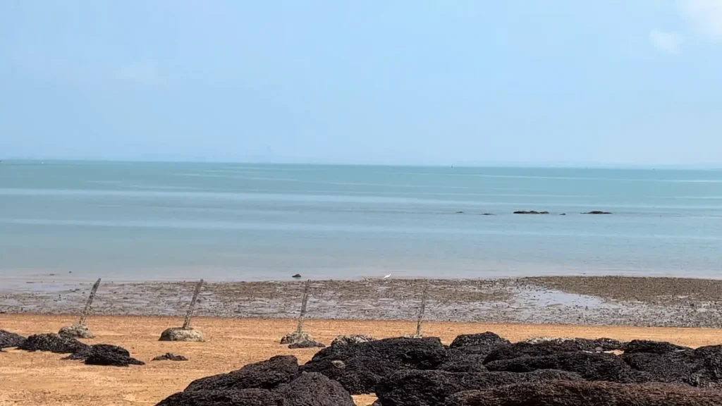 Beach on Kinmen Island in Taiwan