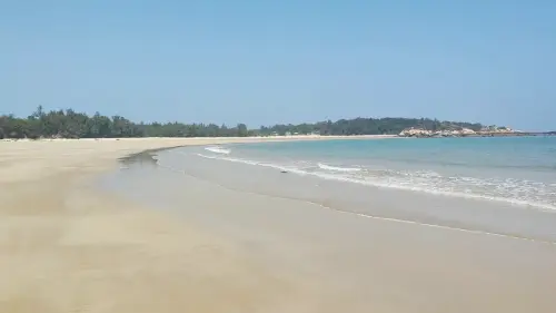 Beach on the south coast of Kinmen, Taiwan