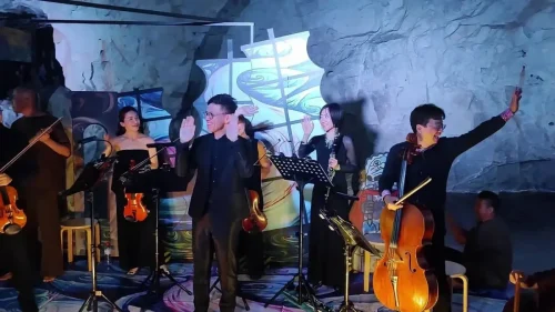 Tunnel Concert in Kinmen Island, Taiwan