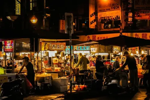 Taiwan Nightmarket in Taipei 